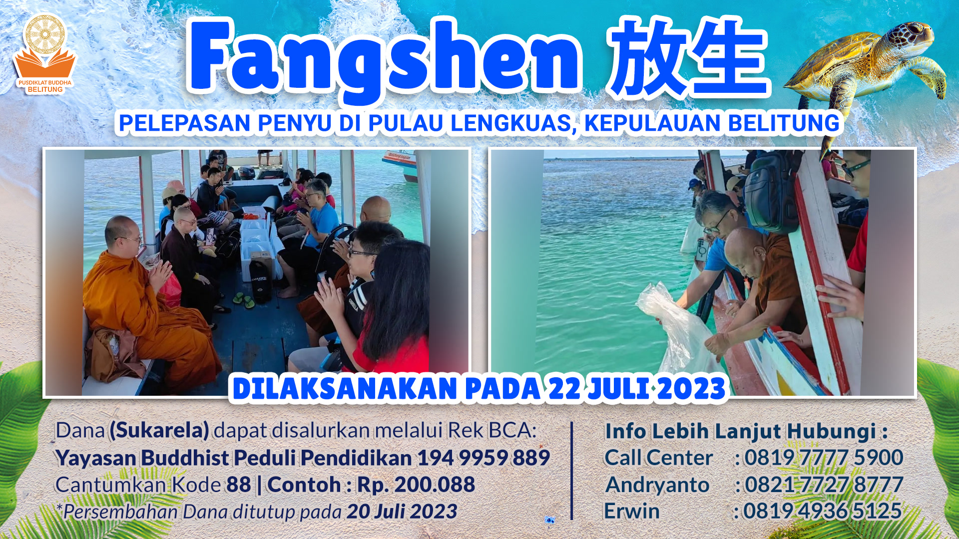 Fangshen Belitung 25 Juni 2023