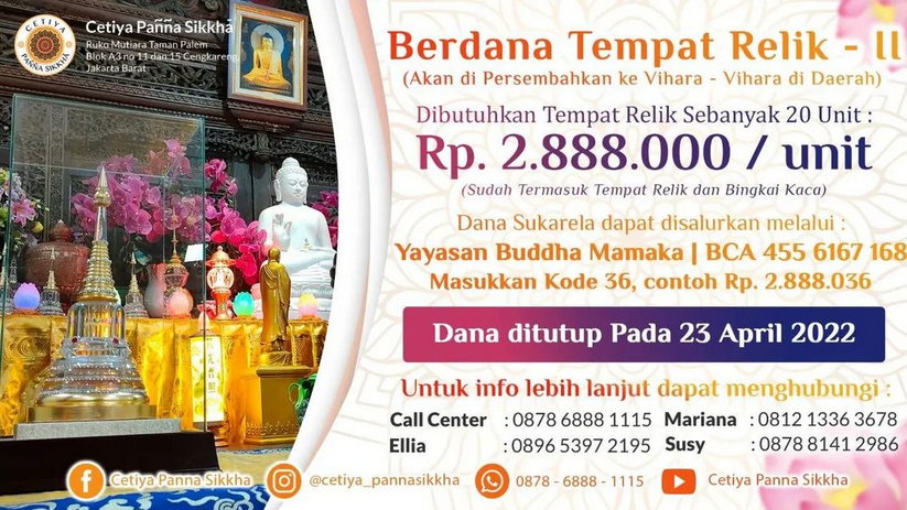BERDANA TEMPAT RELIK II