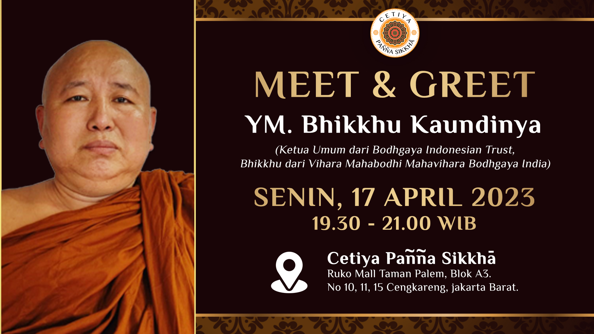 Bhante Momo Meet n greet