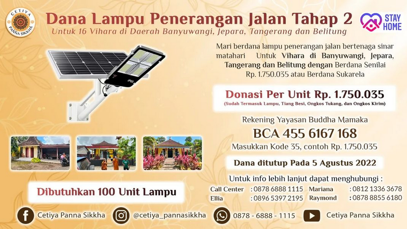 LAMPU SOLAR TAHAP II