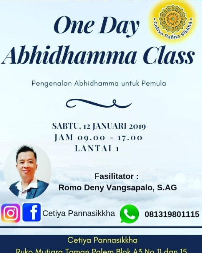 ONEDAY ABHIDHAMMA CLASS 2019
