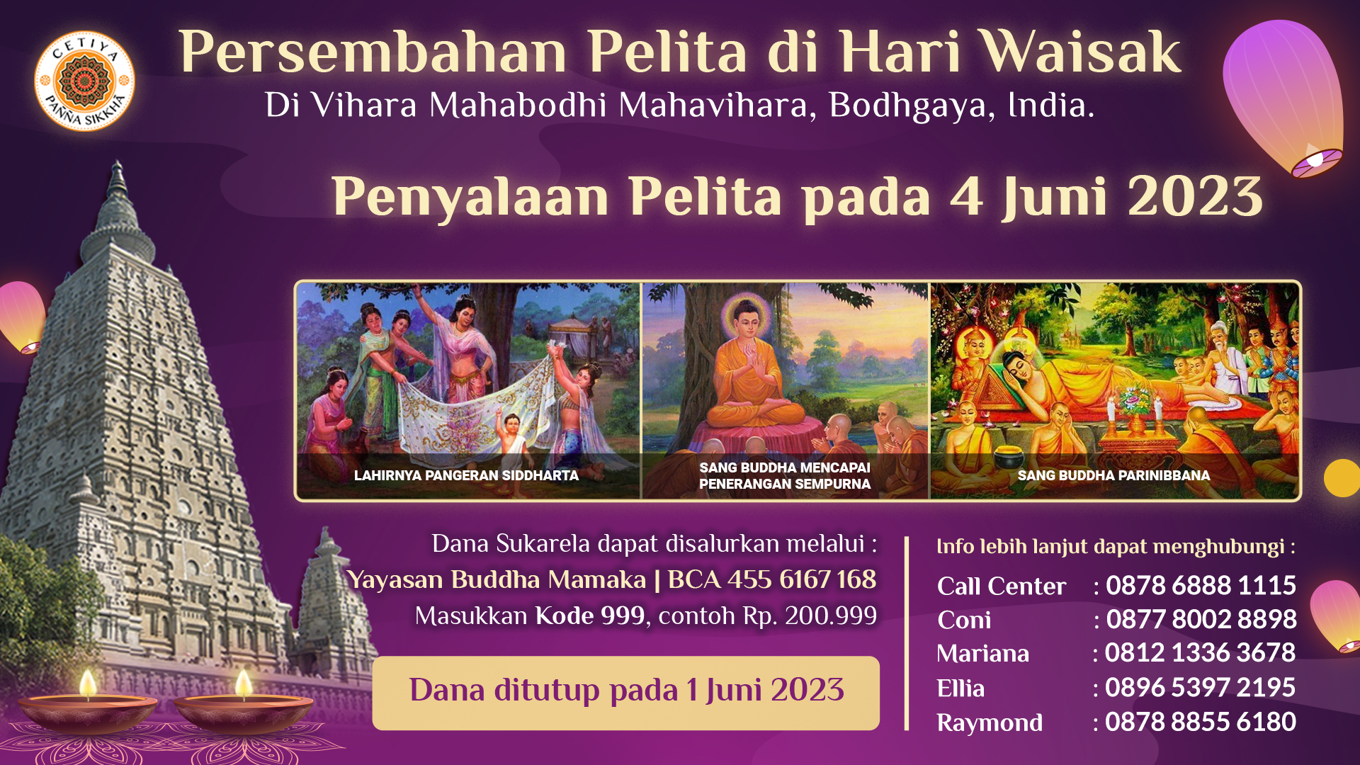 Pelita Waisak 2023