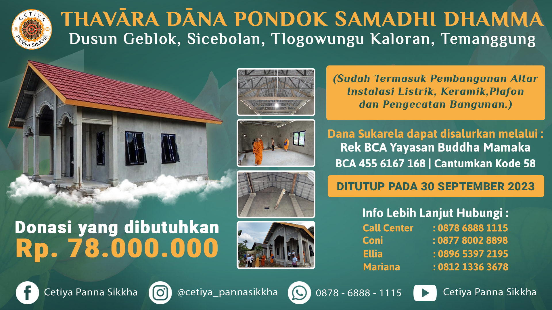 Thavara Dana Vihara Dusun Geblok CPS 2023