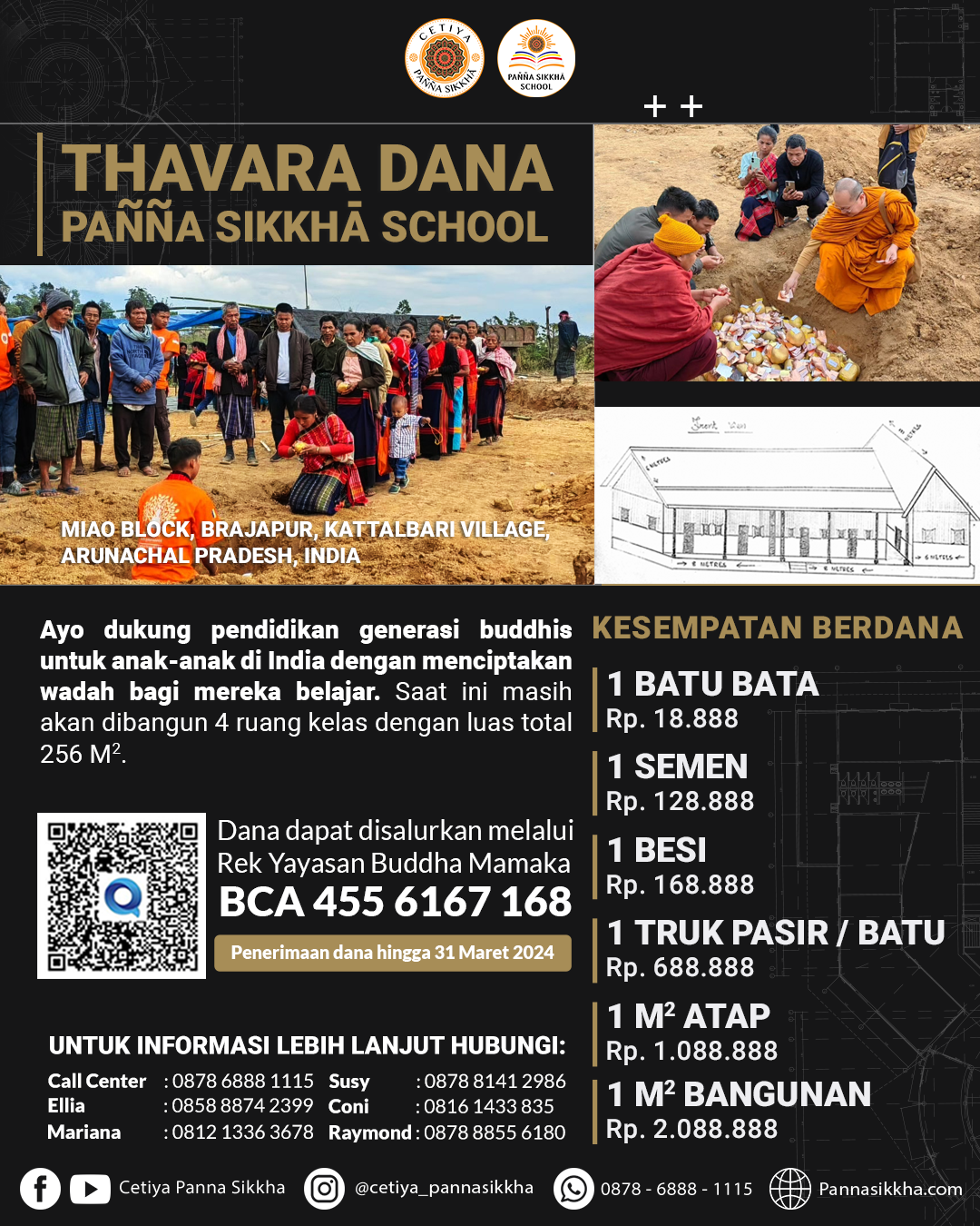 THAVARA DANA PANNASIKKHA SCHOOL 10 MARET 2024